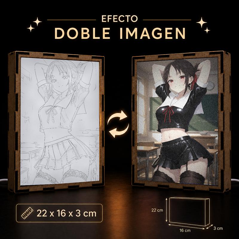 Lámpara LED Kaguya Shinomiya - Kaguya-sama: Love is War - producto AnimeWaifu