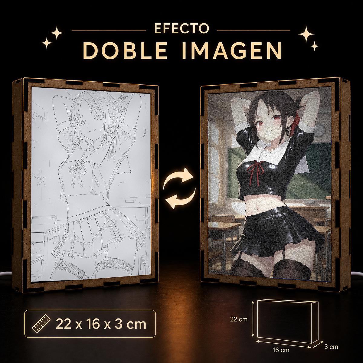 Lámpara LED Kaguya Shinomiya - Kaguya-sama: Love is War - producto AnimeWaifu