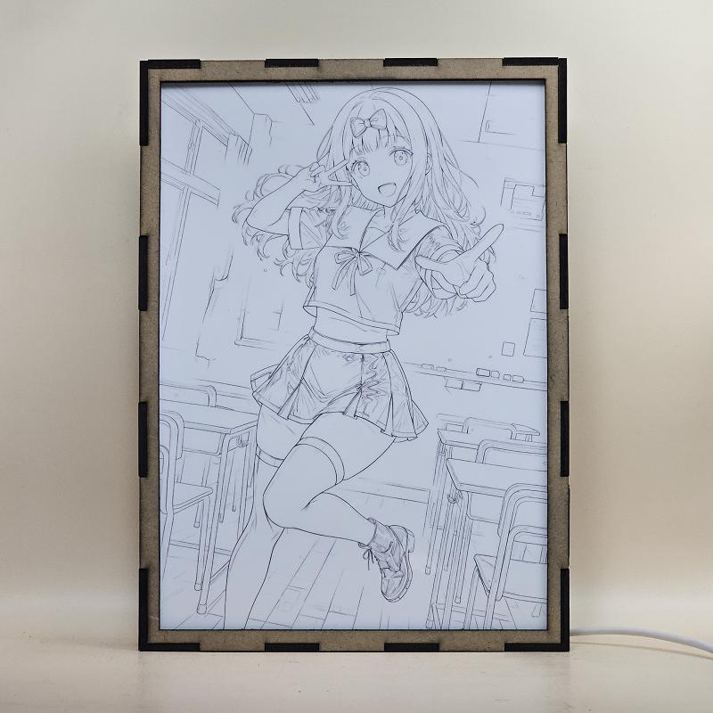 Lámpara LED Chika Fujiwara - Kaguya-sama: Love is War - imagen de galería