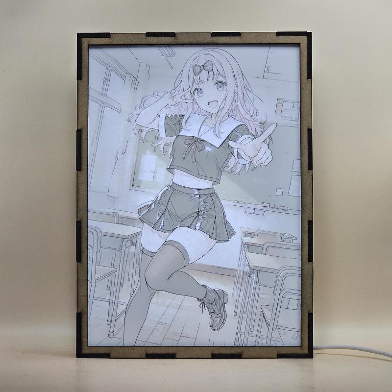 Lámpara LED Chika Fujiwara - Kaguya-sama: Love is War - imagen de galería