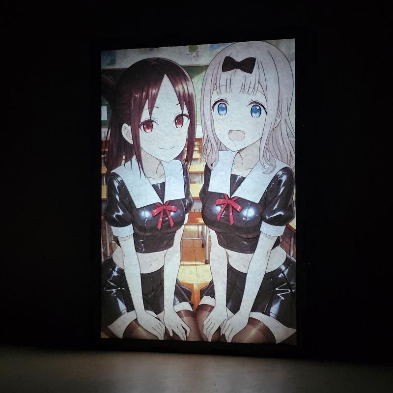Lámpara LED Kaguya Shinomiya y Chika Fujiwara - Kaguya-sama: Love is War - imagen de galería