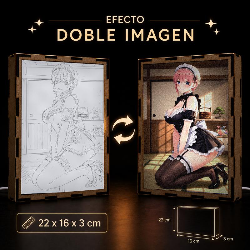 Lámpara LED Ichika Nakano - Las Quintillizas - producto AnimeWaifu