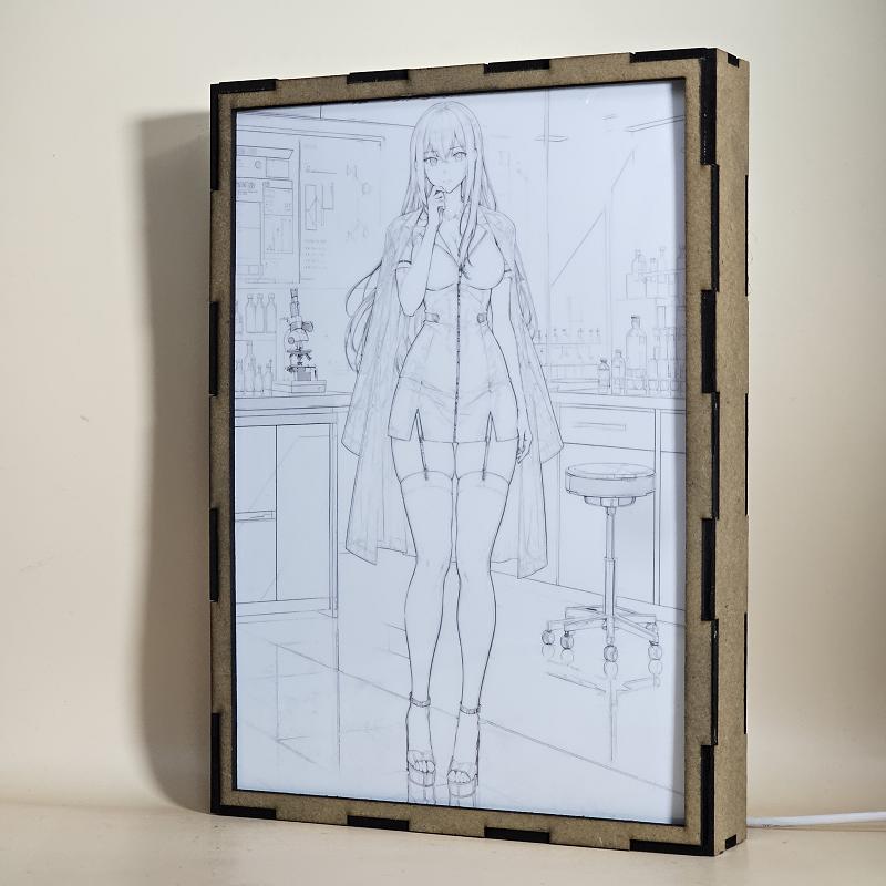 Lámpara LED Kurisu Makise – Steins;Gate - imagen de galería