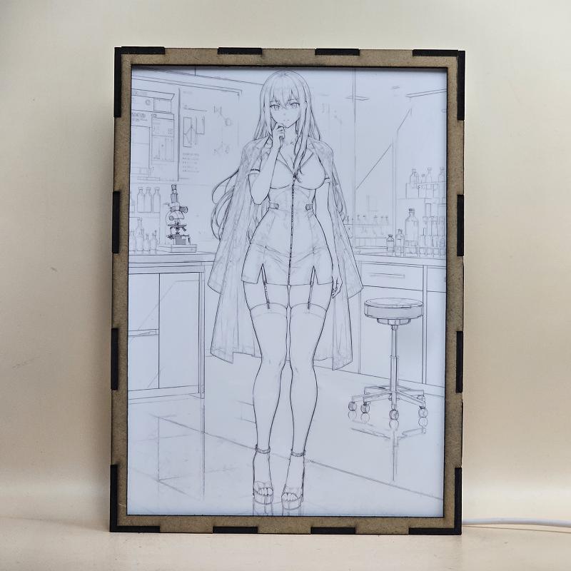 Lámpara LED Kurisu Makise – Steins;Gate - imagen de galería