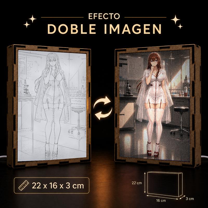 Lámpara LED Kurisu Makise – Steins;Gate - producto AnimeWaifu