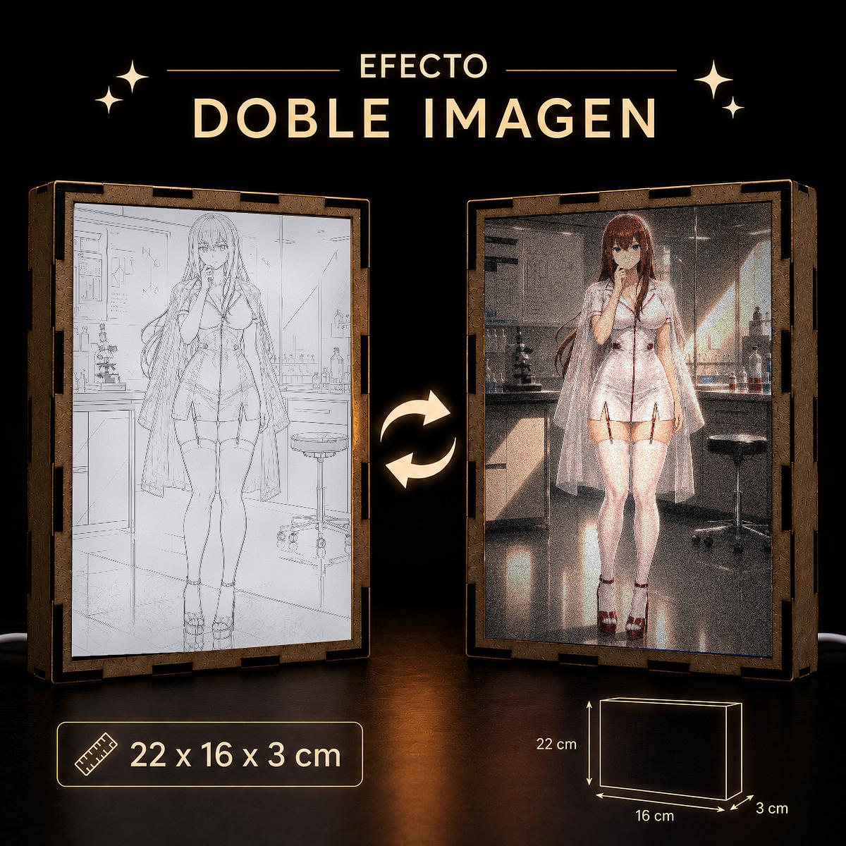 Lámpara LED Kurisu Makise – Steins;Gate - producto AnimeWaifu