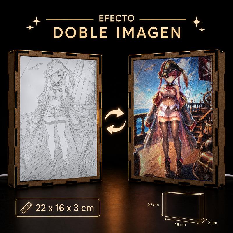 Lámpara Houshou Marine – Hololive VTuber - producto AnimeWaifu