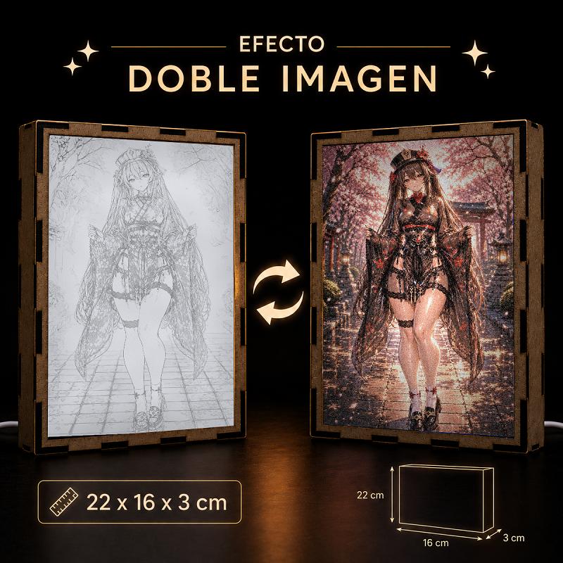 Lámpara LED Hu Tao – Genshin Impact - producto AnimeWaifu