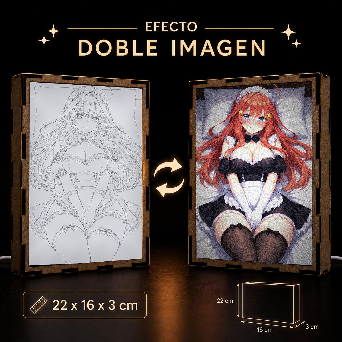 Lámpara LED Itsuki Nakano - Las Quintillizas - producto AnimeWaifu