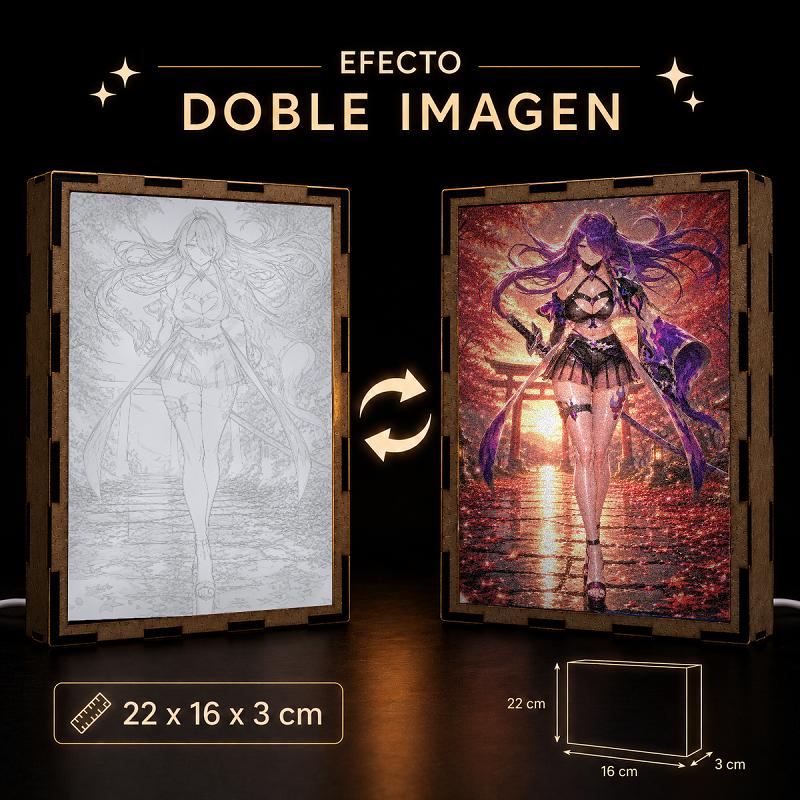 Lámpara LED Acheron – Honkai: Star Rail - producto AnimeWaifu
