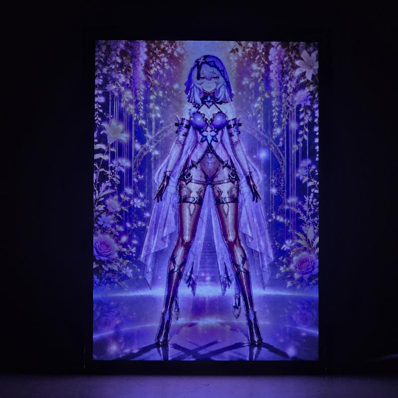 Lámpara LED Black Swan – Honkai: Star Rail - imagen de galería