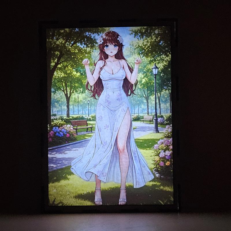 Lámpara Kaoruko Waguri – La nobleza de las flores - imagen de galería