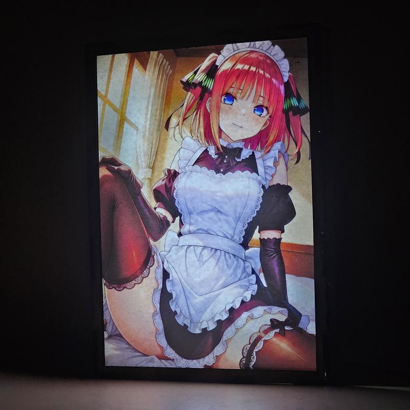 Lámpara LED Anime Nino Nakano | Las Quintillizas | Efecto Doble Imagen - imagen de galería