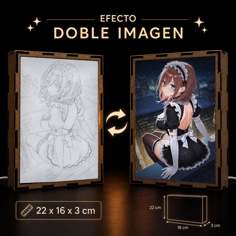 Lámpara LED Miku Nakano - Las Quintillizas - producto AnimeWaifu