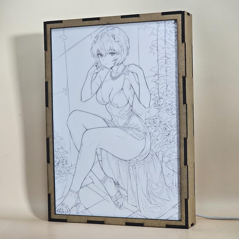 Lámpara Rei Ayanami – Neon Genesis Evangelion - imagen de galería