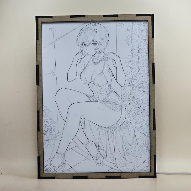 Lámpara Rei Ayanami – Neon Genesis Evangelion - imagen de galería