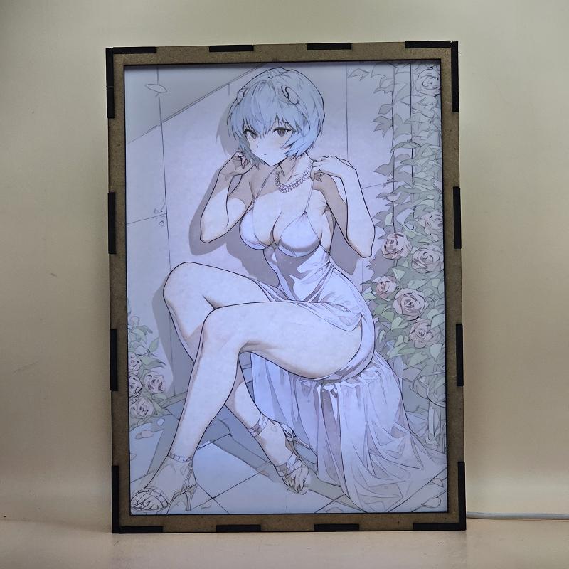 Lámpara Rei Ayanami – Neon Genesis Evangelion - imagen de galería