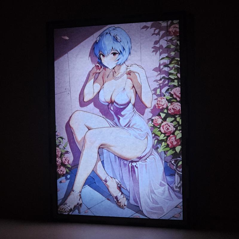 Lámpara Rei Ayanami – Neon Genesis Evangelion - imagen de galería