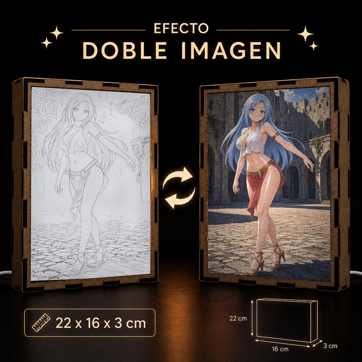 Lámpara Olivia Servant - La mazmorra oculta a la que solo yo puedo entrar - producto AnimeWaifu