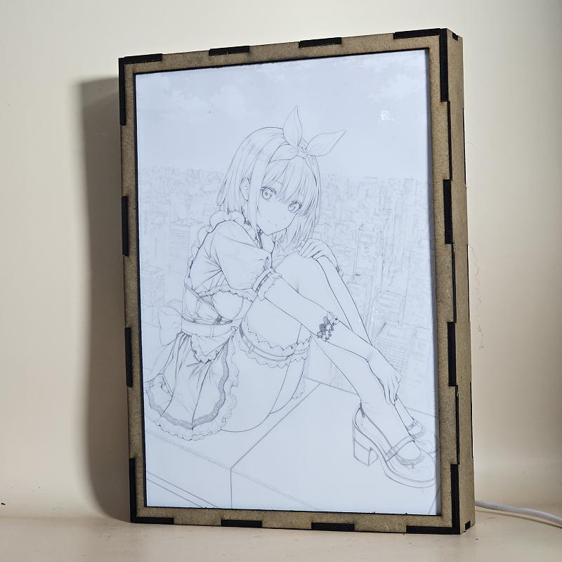 Lámpara LED Yotsuba Nakano - Las Quintillizas - imagen de galería