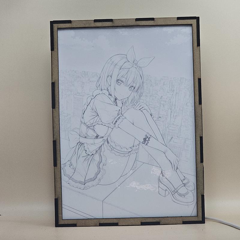 Lámpara LED Yotsuba Nakano - Las Quintillizas - imagen de galería