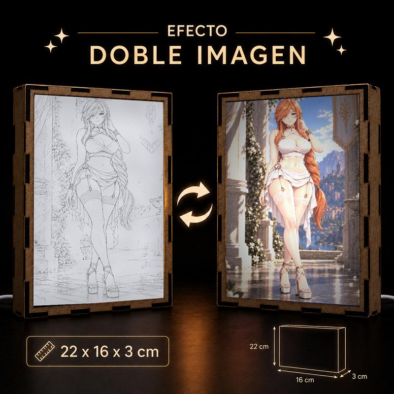 Lámpara Flamme - Frieren: Tras finalizar el viaje - producto AnimeWaifu