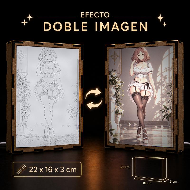 Lámpara Edel – Frieren: Beyond Journey's End - producto AnimeWaifu