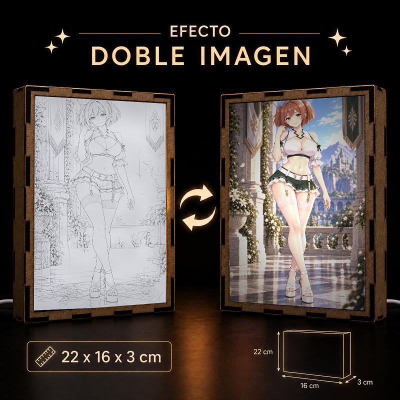 Lámpara Kanne – Frieren: Beyond Journey's End - producto AnimeWaifu