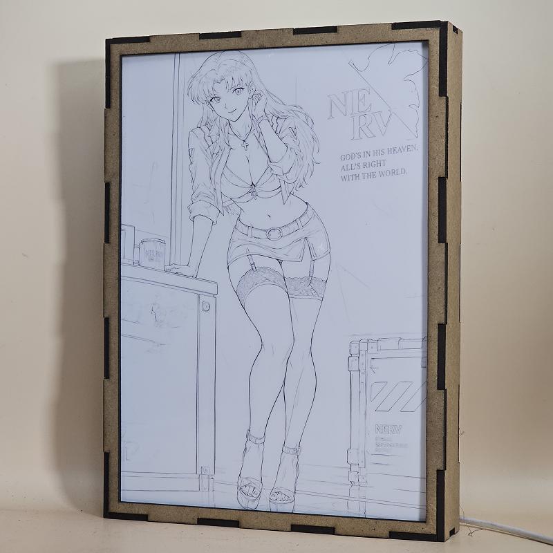 Lámpara Misato Katsuragi - Evangelion - lámpara apagada