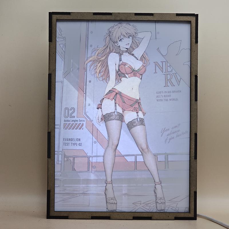 Lámpara Asuka Langley Soryu - Evangelion - imagen de galería