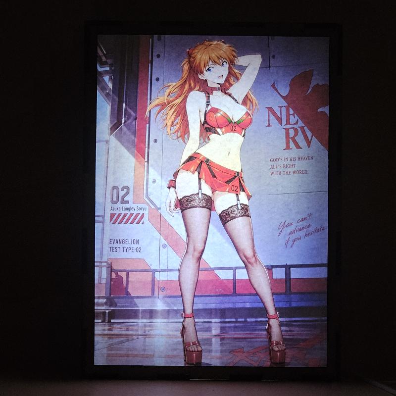 Lámpara Asuka Langley Soryu - Evangelion - imagen de galería