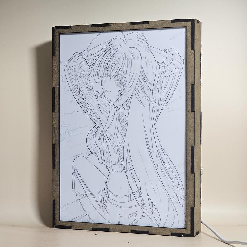 Lámpara LED Rias Gremory - High School DxD - imagen de galería