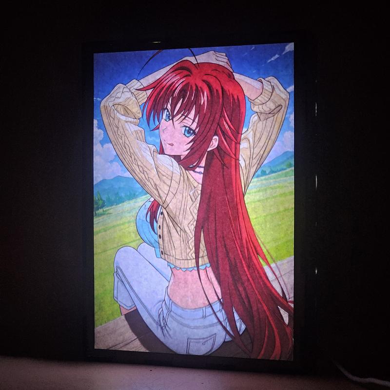 Lámpara LED Rias Gremory - High School DxD - imagen de galería