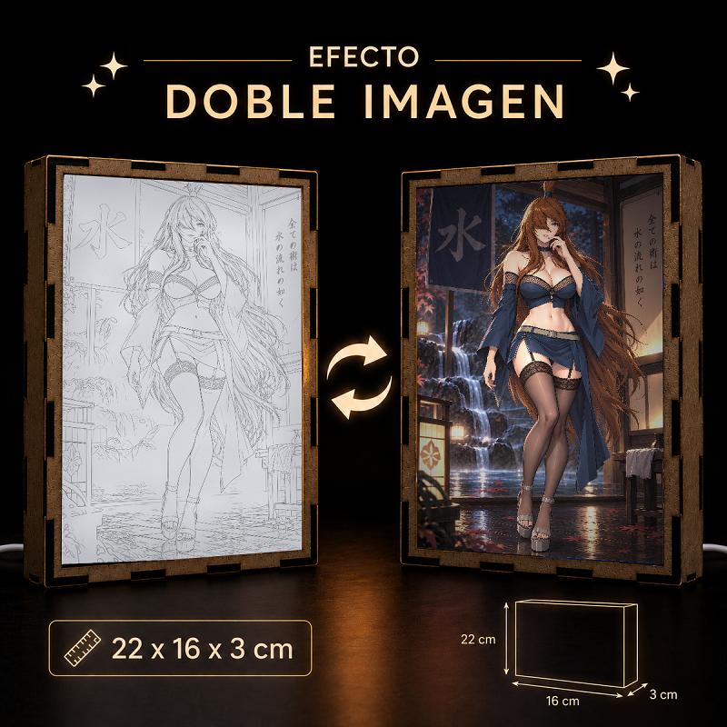 Lámpara Mei Terumi - Naruto - producto AnimeWaifu