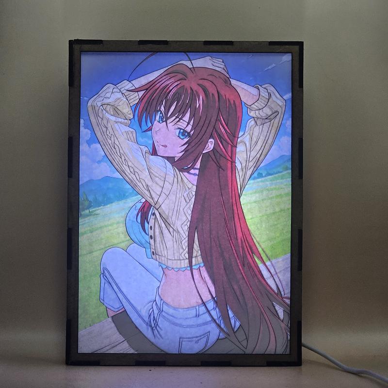 Lámpara LED Rias Gremory - High School DxD - imagen de galería