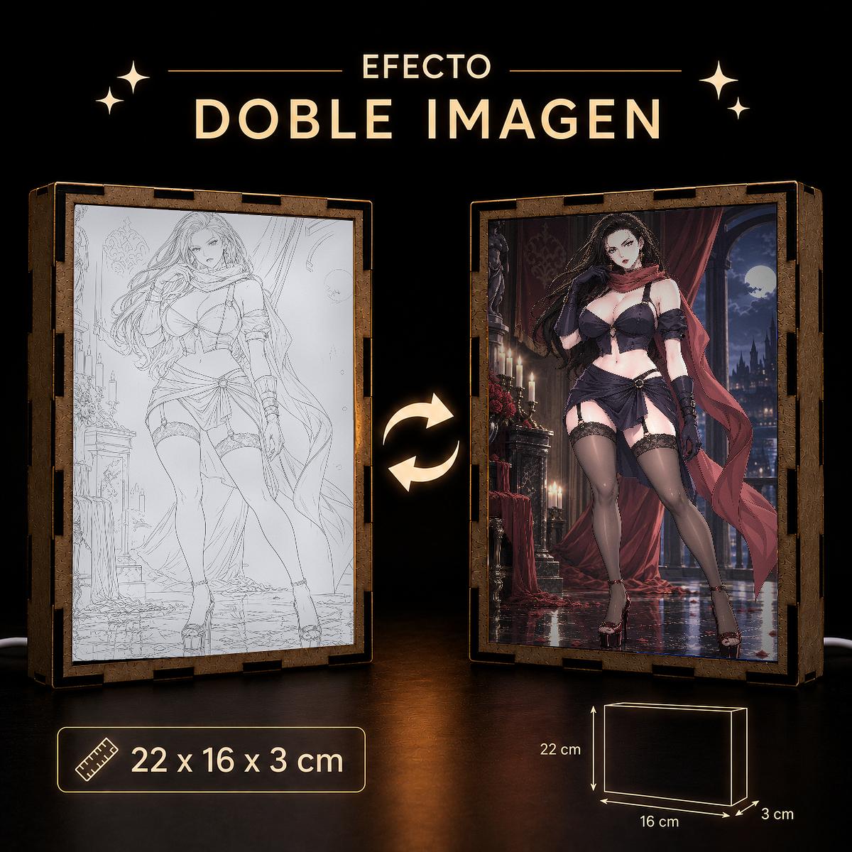 Lámpara Lisa Lisa - JoJo's Bizarre Adventure - producto AnimeWaifu