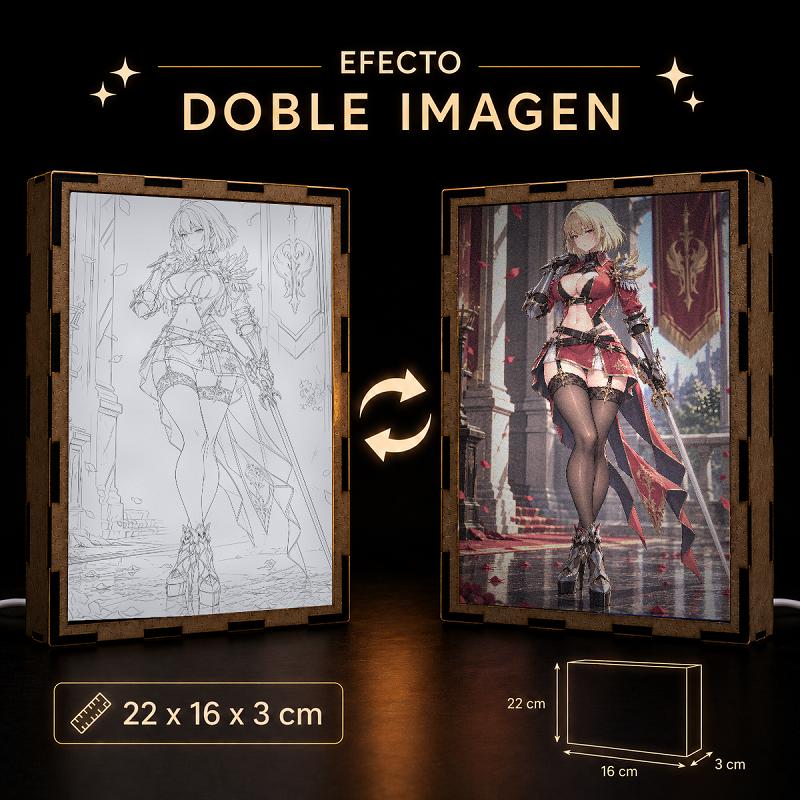 Lámpara LED Cha Hae-In - Solo Leveling - producto AnimeWaifu