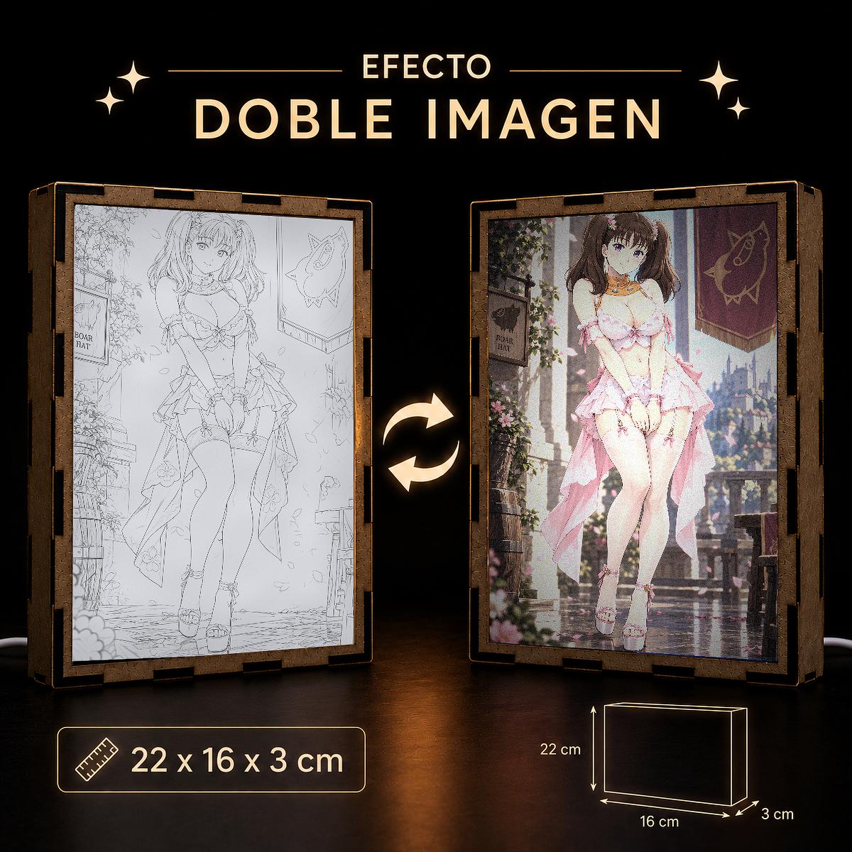 Lámpara LED Diane - Los Siete Pecados Capitales - producto AnimeWaifu