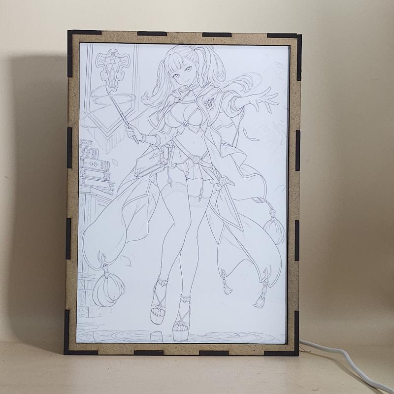 Lámpara LED Noelle Silva - Black Clover - lámpara apagada