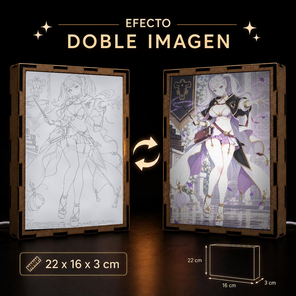 Lámpara LED Noelle Silva - Black Clover - producto AnimeWaifu