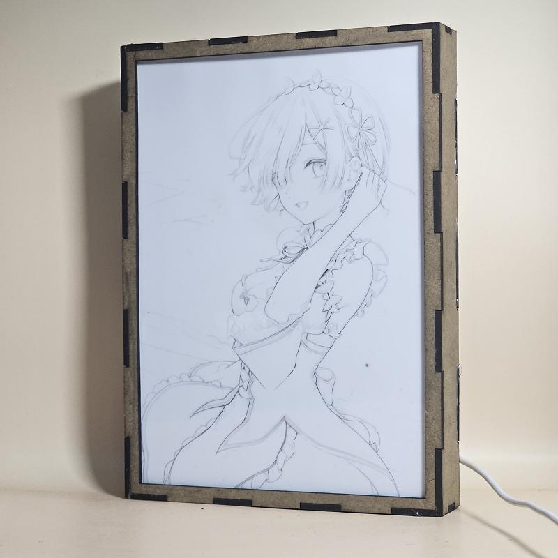 Lámpara LED Rem - Re:Zero - lámpara apagada