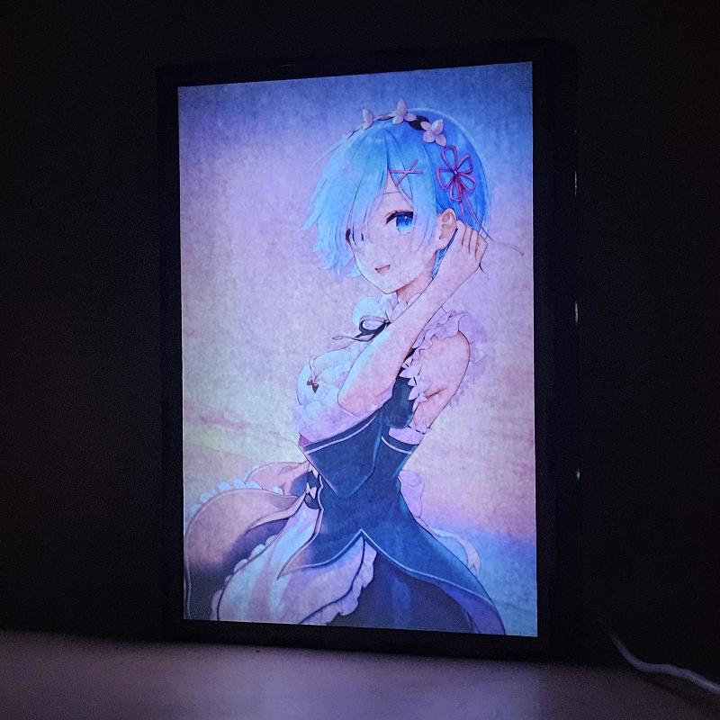 Lámpara LED Rem - Re:Zero - lámpara encendida