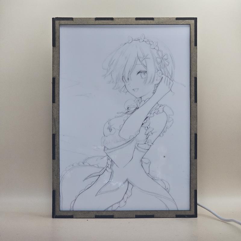 Lámpara LED Rem - Re:Zero - lámpara apagada