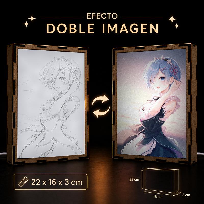 Lámpara LED Rem - Re:Zero - producto AnimeWaifu