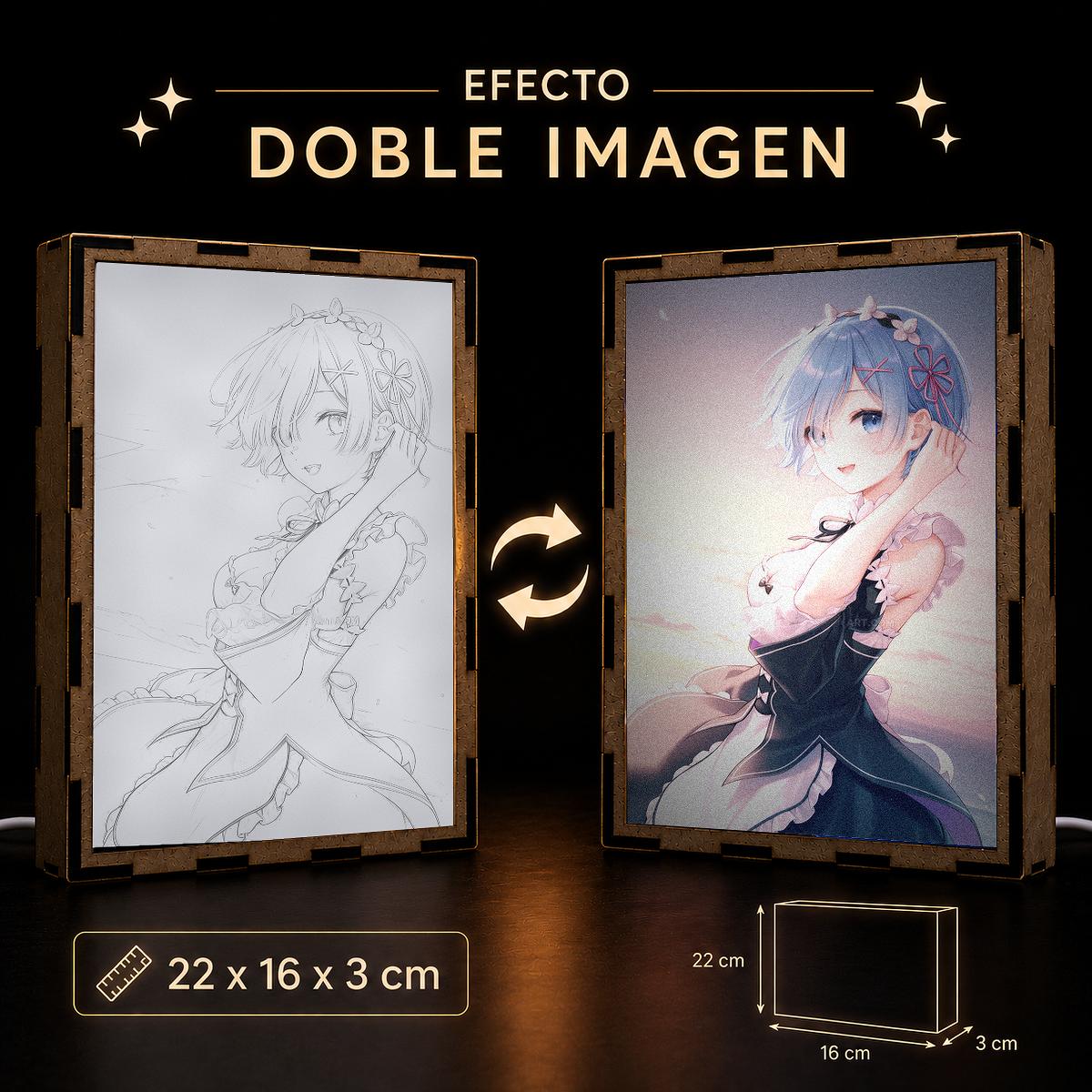 Lámpara LED Rem - Re:Zero - producto AnimeWaifu