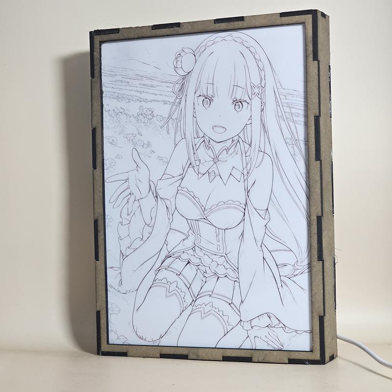 Lámpara LED Emilia - Re:Zero - imagen de galería