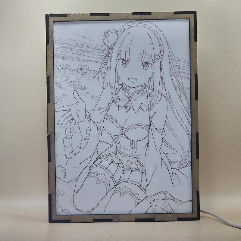 Lámpara LED Emilia - Re:Zero - imagen de galería