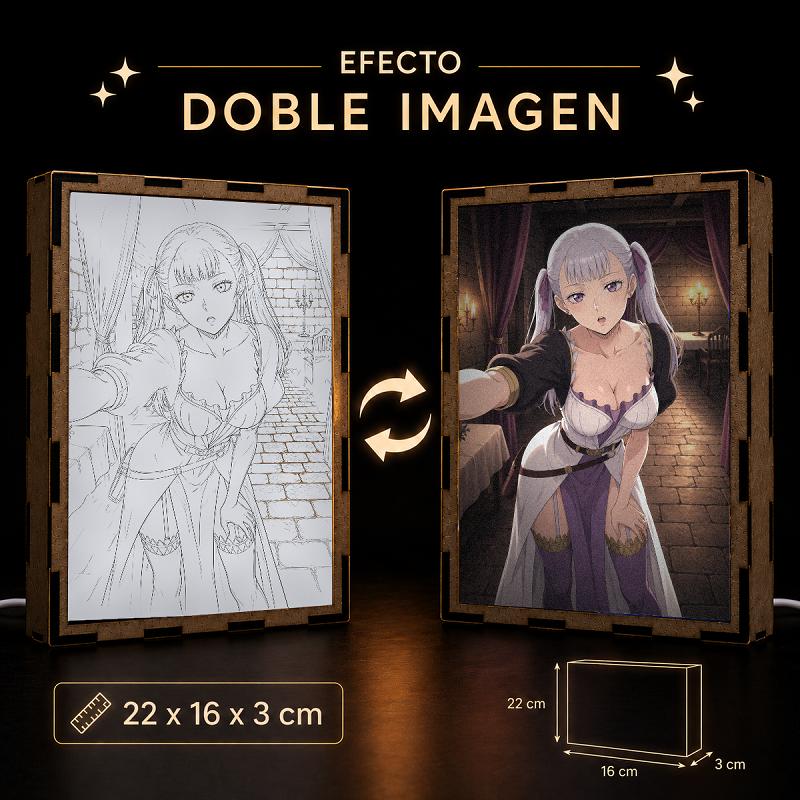 Lámpara Noelle Silva - Black Clover - Castillo Nocturno - producto AnimeWaifu