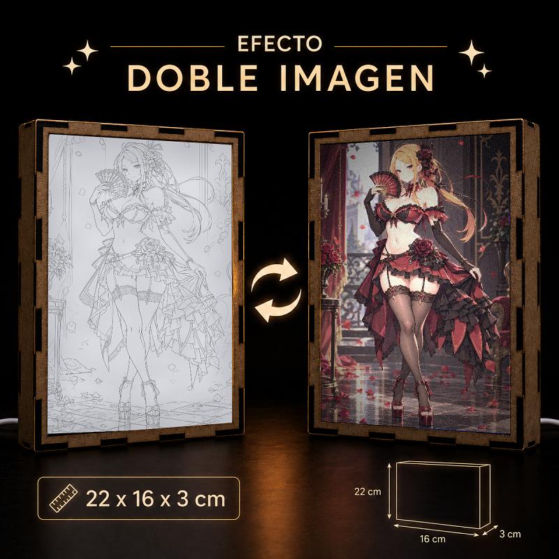 Lámpara LED Priscilla Barielle - Re:Zero - producto AnimeWaifu